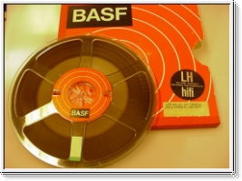 BASF LPR35 LH-25 1000m auf 25cm Kunststoffspule / bespielt