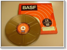 BASF LPR35 LH-22 1000m auf 22cm Kunststoffspule / bespielt