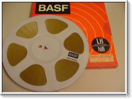 BASF LPR 35 LH / 1200m auf Kunststoffspule NAB / bespielt